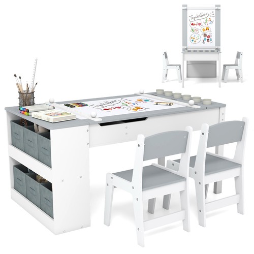 Kids art table and chair - kids,