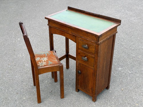 Vintage antique child s - vintage, oak